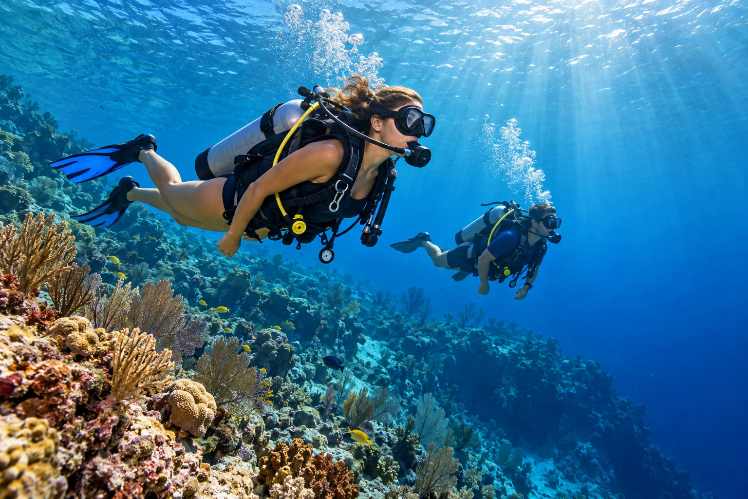 Scuba diving