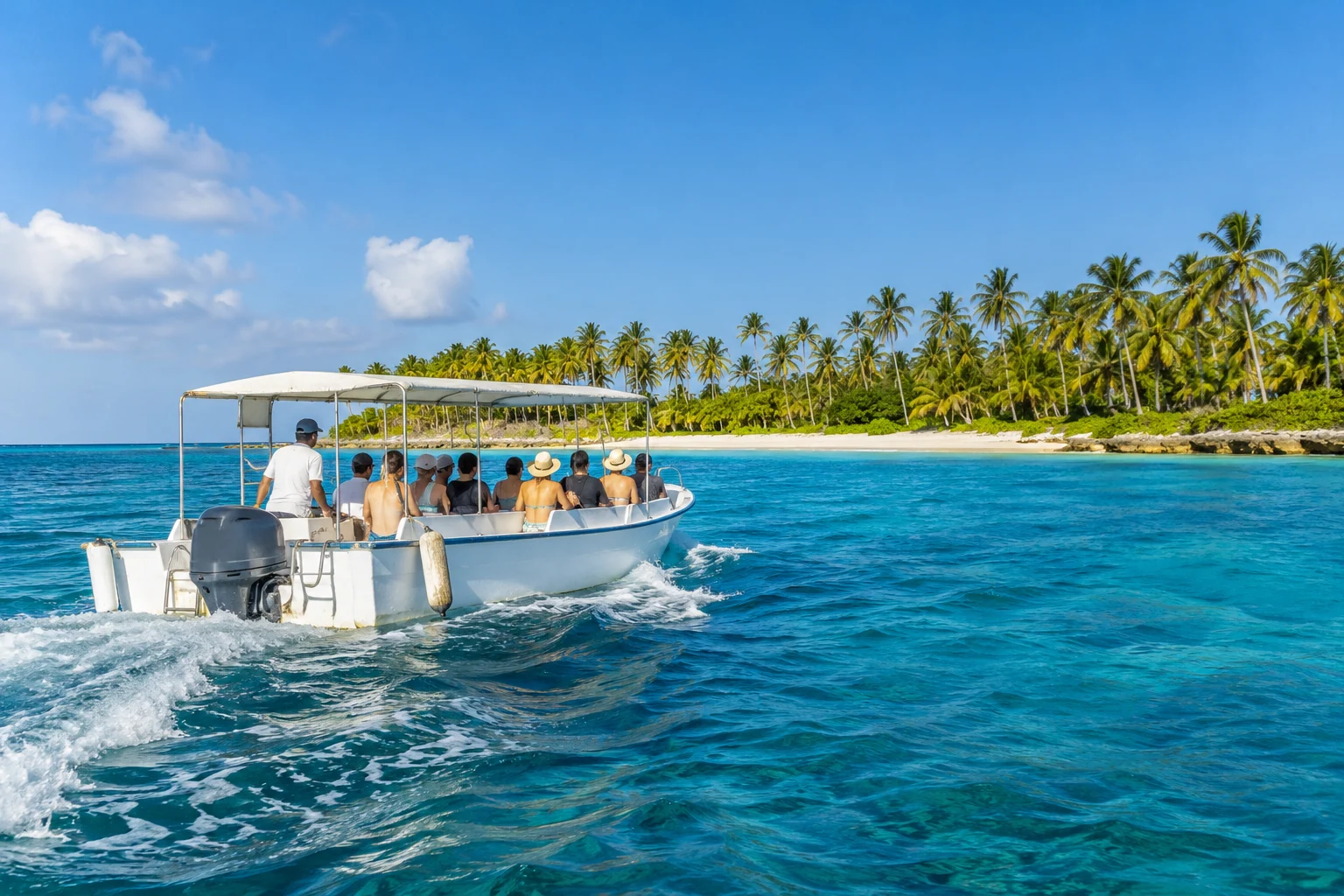 Catalina Island Tour from Hotel Riu Palace Punta Cana